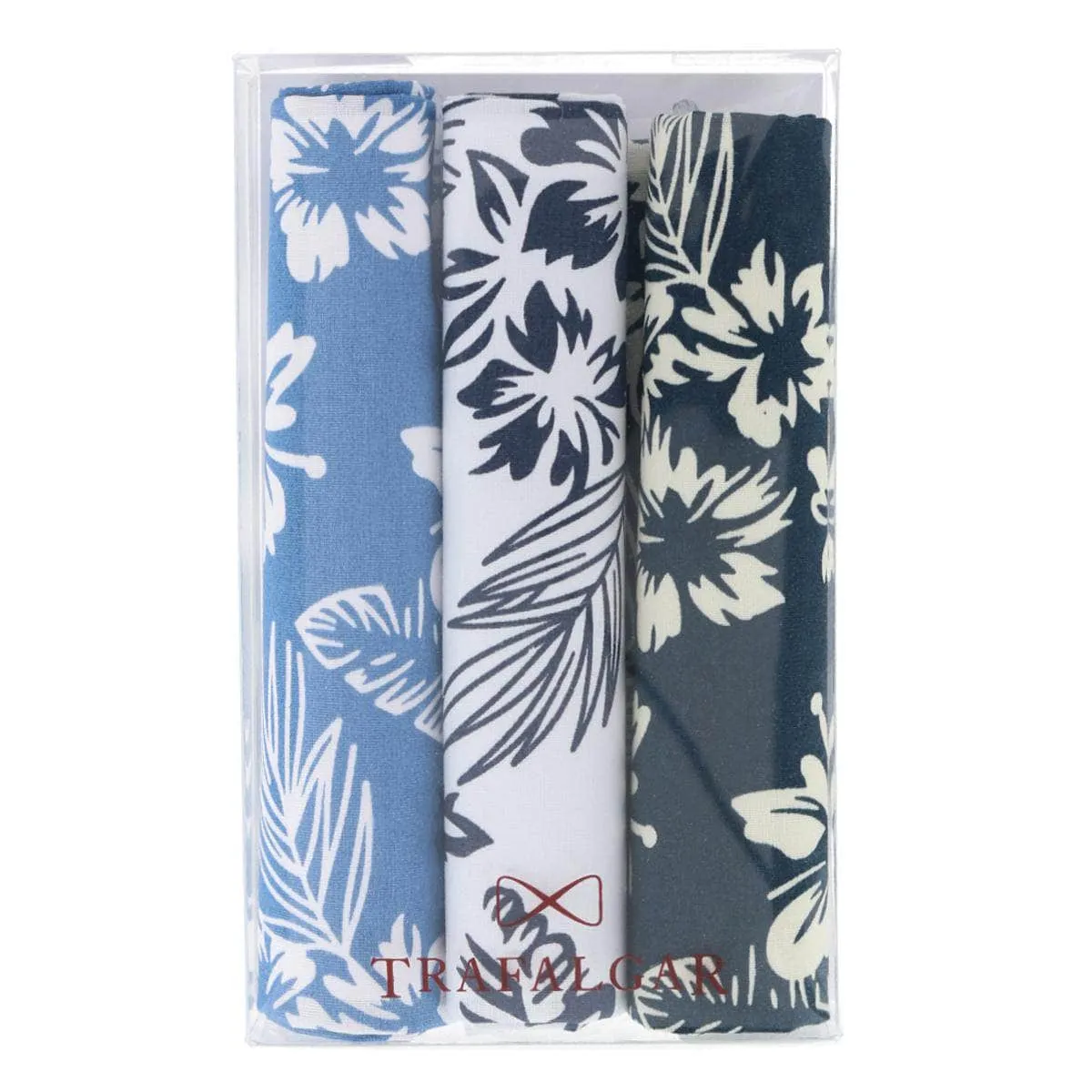 Mana Hawaiian Print Cotton Handkerchiefs (3 Pack)