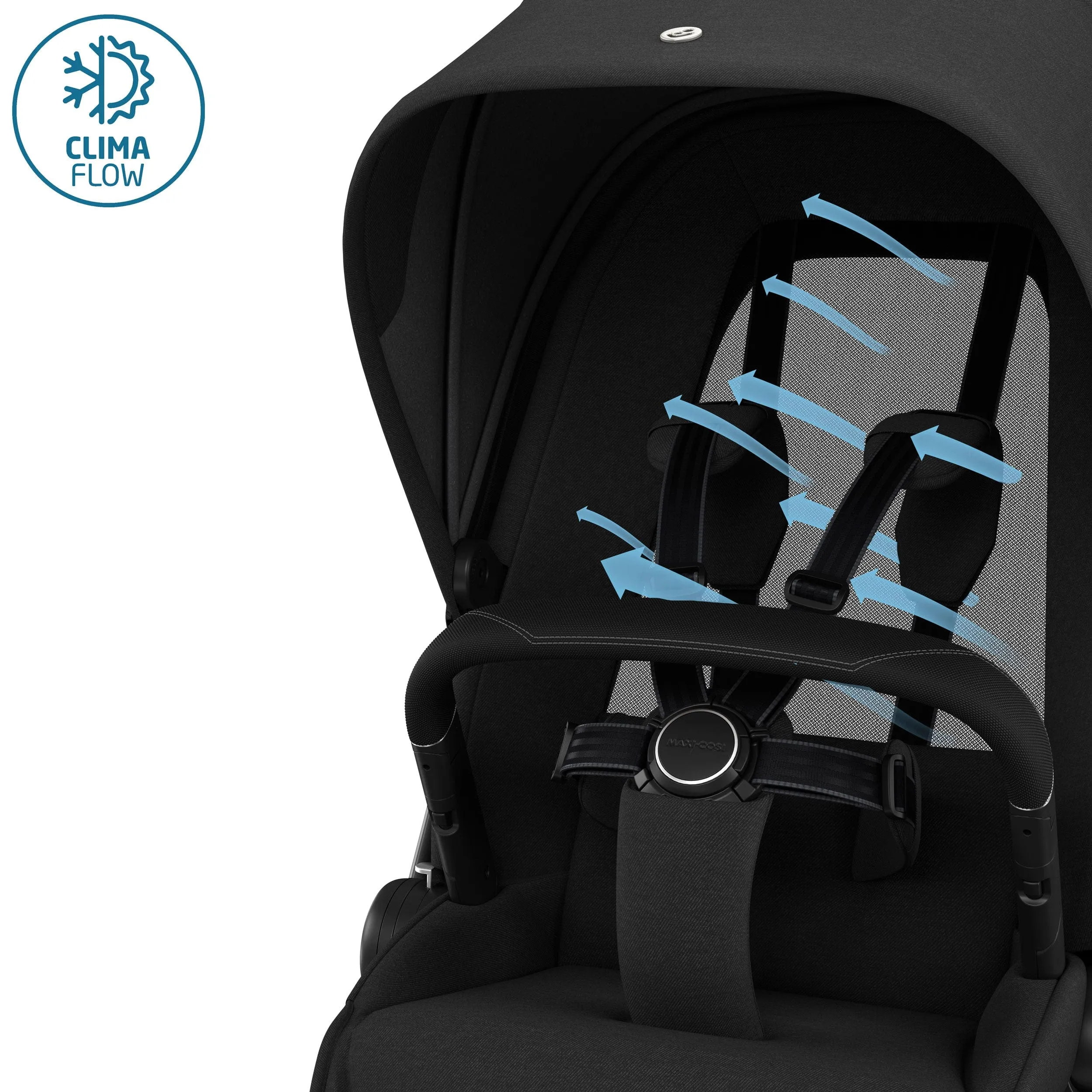 Maxi-Cosi FAME 8 Piece Complete Bundle in Twillic Black