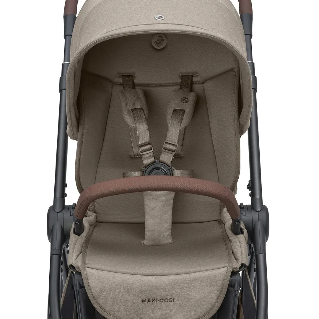 Maxi Cosi Oxford 9 Pieces Complete Travel System - Twillic Truffle