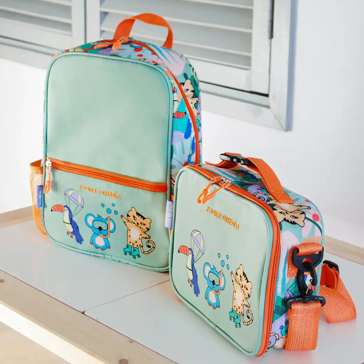 Milk&Moo Kids School Backpack Set^