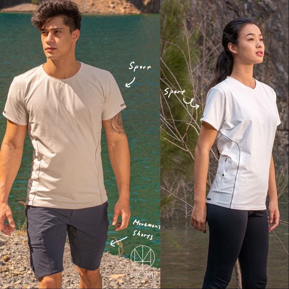 MOVEMENT Short Sleeves T FEATURING CORDURA FABRIC - Casual