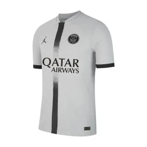 Nike Men's PSG 2022/23 Dri-FIT ADV Away Jersey Grey/Black