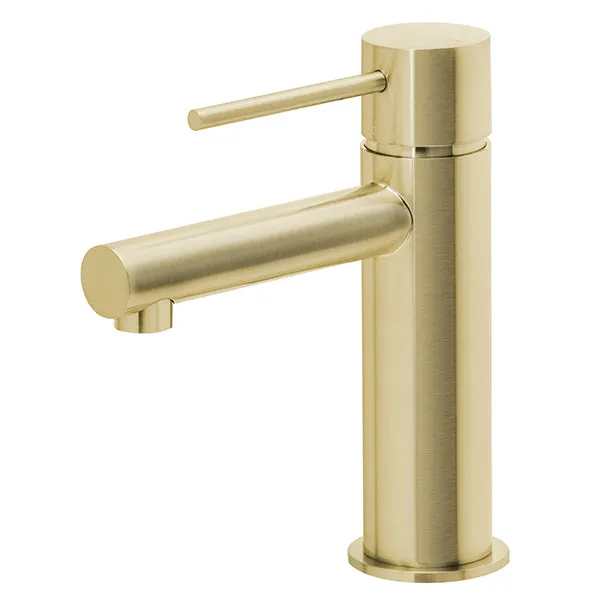 Phoenix Vivid Slimline Basin Mixer-Brushed Gold