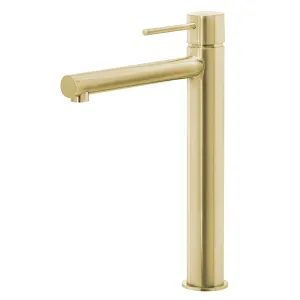 Phoenix Vivid Slimline Vessel Mixer-Brushed Gold