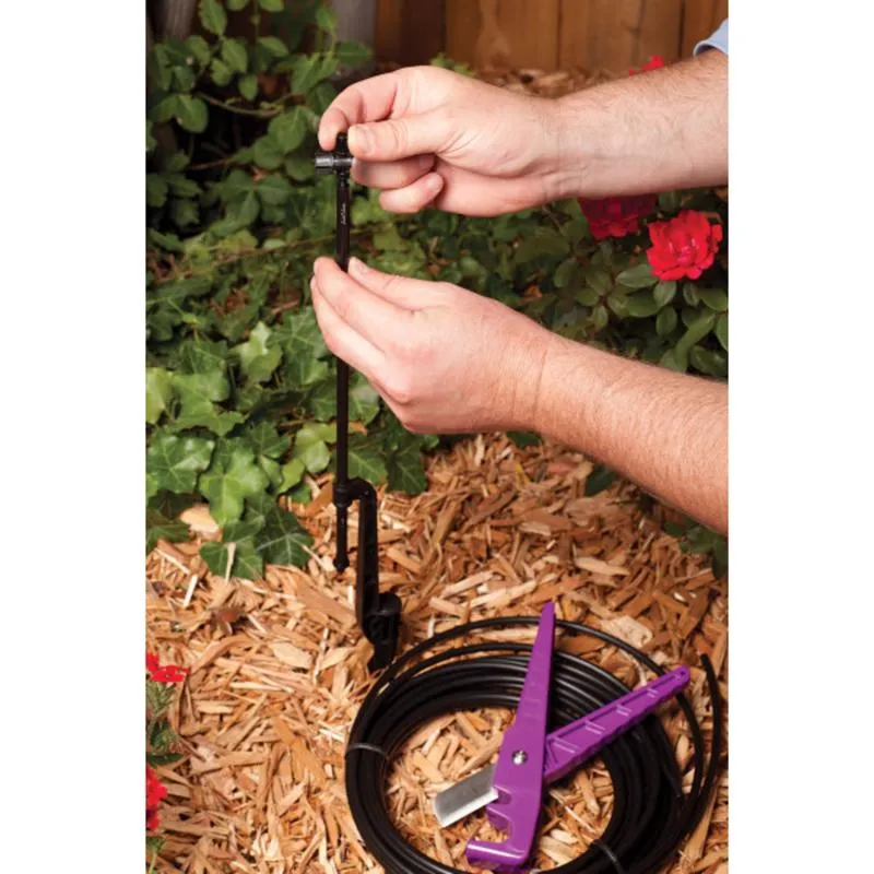 Rain Bird For 1/4 in. Tubing Drip Irrigation Riser Stake 18 in. H 1 pk