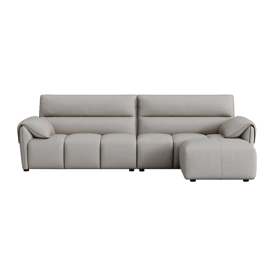 SANATA Minimalist Fabric Sofa with Adjustable Comfort