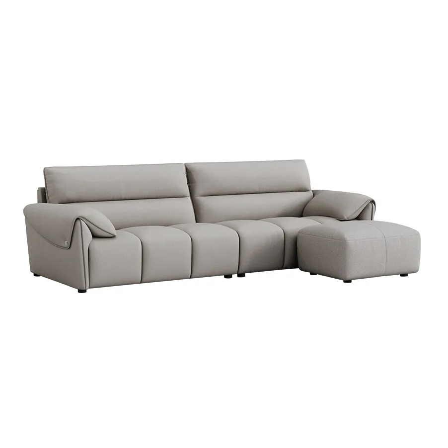 SANATA Minimalist Fabric Sofa with Adjustable Comfort