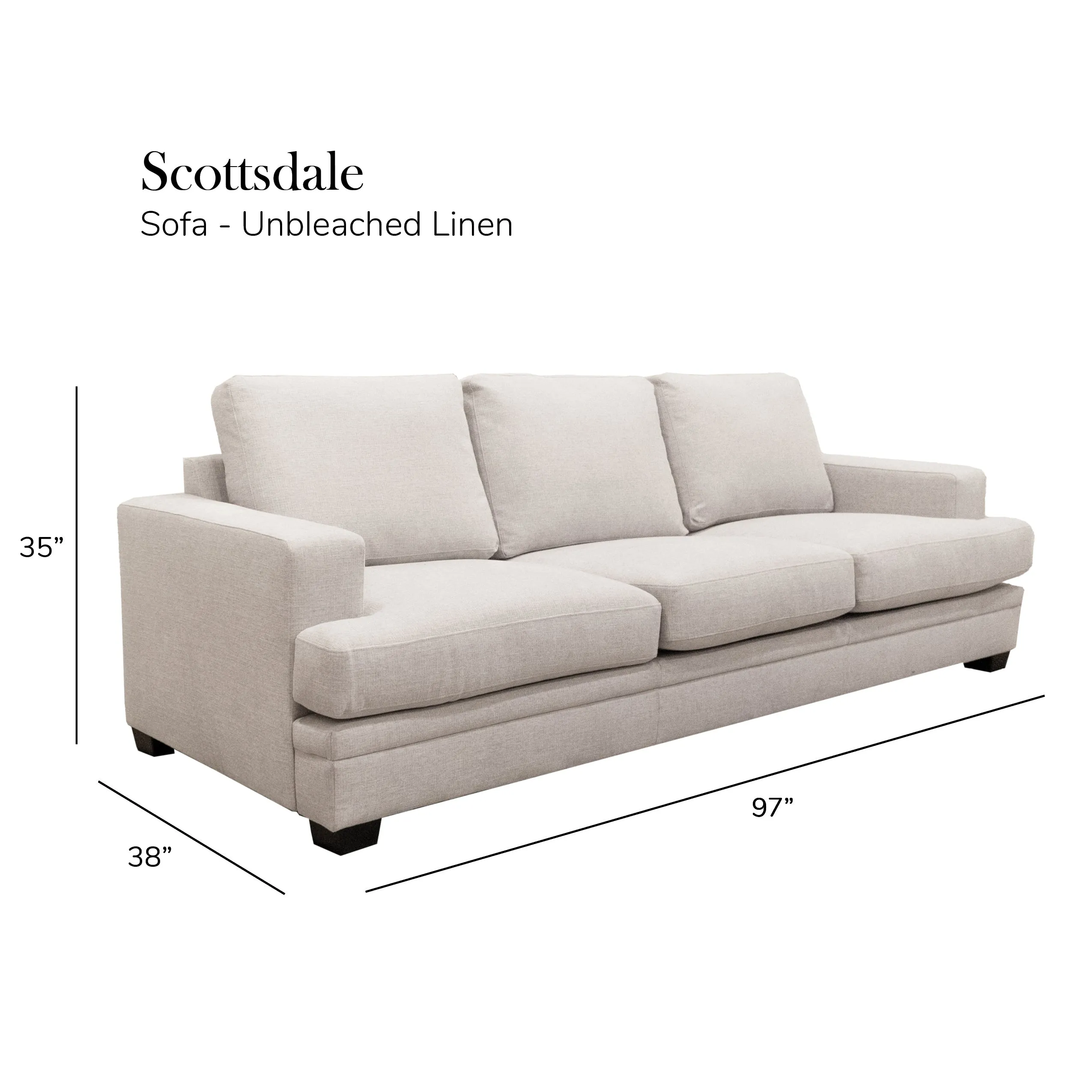 Scottsdale Beige Sofa