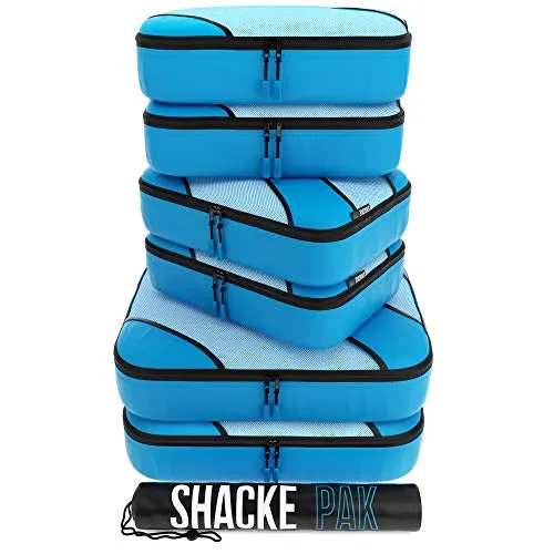 Shacke Explorer 7pcs Packing Cube - Travel Luggage packing Organizers