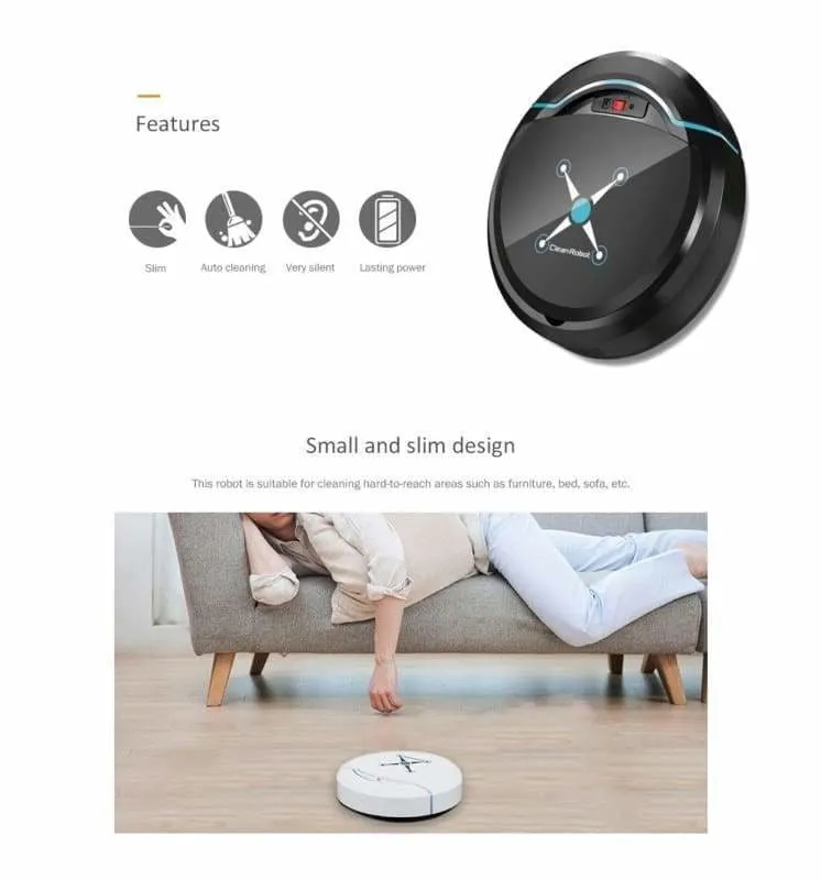 Smart Robot Vacuum Cleaner Just For You