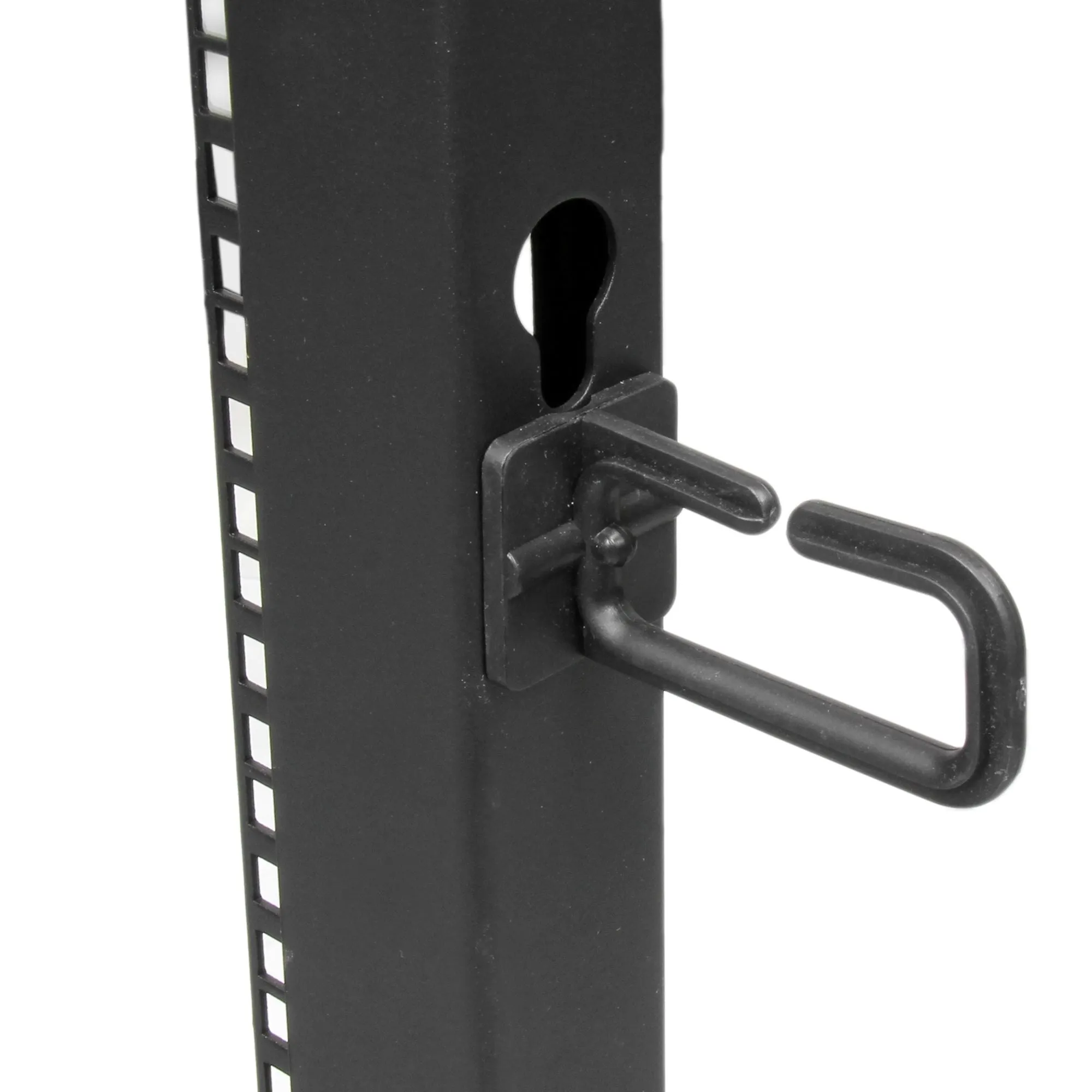 Startech.Com 12U Open Frame Server Rack - 4 Post Adjustable Depth (22" To 40") Network Equipment Rack W/ Casters/ Levele