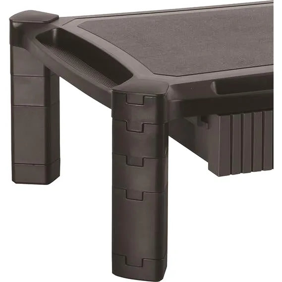 StarTech.com Adjustable Monitor Riser - Large - Drawer - Monitors up to 32"