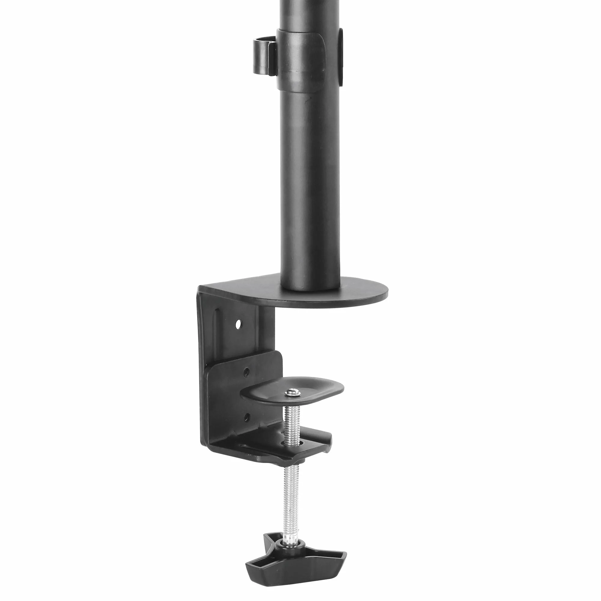 Startech.Com Single Monitor Desk Mount - Adjustable Single Monitor Vesa Mount 34 Inch Display - Ergonomic Pole Mount Arm