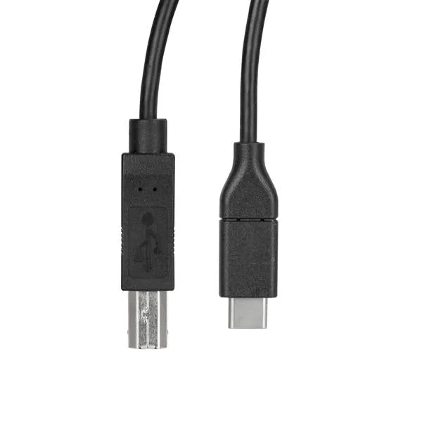 Startech.Com Usb C To Usb B Printer Cable - 1.6 Ft / 0.5M - Usb C Printer Cable - Usb C To Usb B Cable - Usb Type C To T