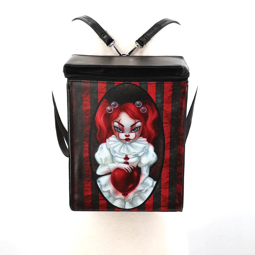 Sweet Clown Girl Mini Backpack