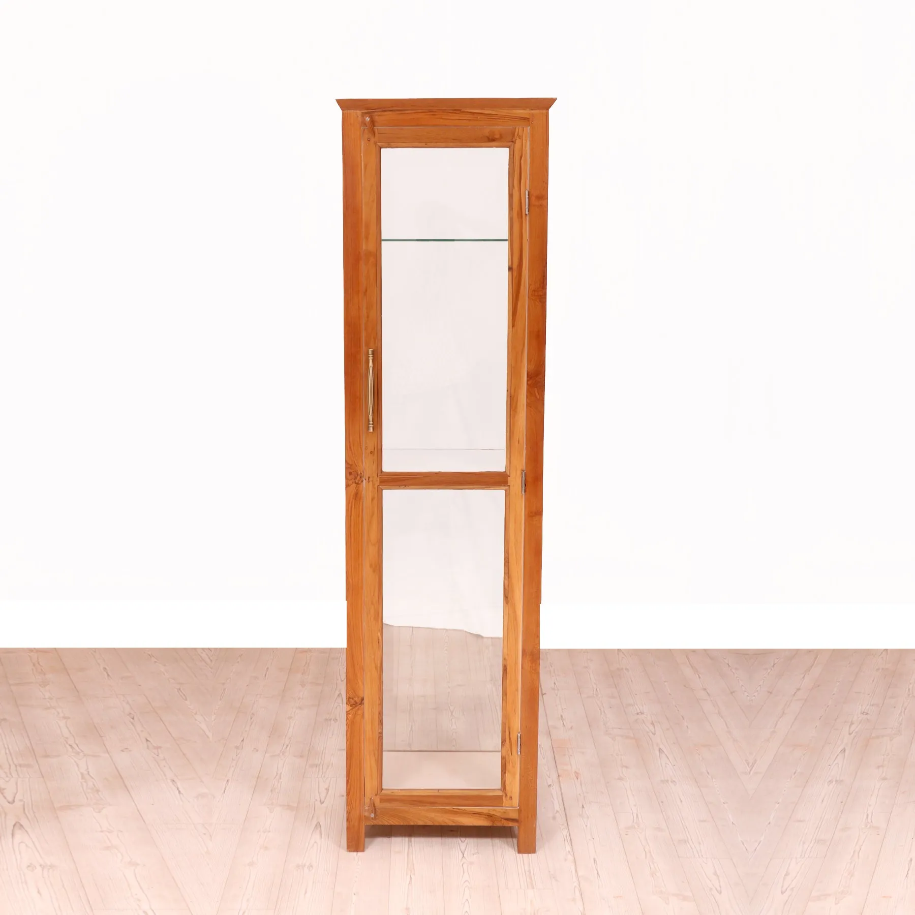 Tall Glass Cupboard