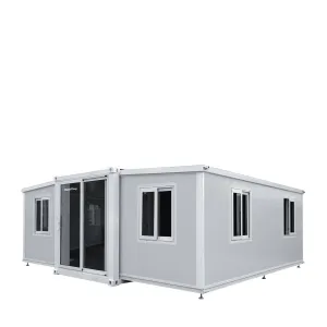 TMG Industrial 20’ Expandable Container House, 2 Bedrooms, Living Room, Bathroom, Kitchen Cabinets, Plumbing Ready, TMG-SCE20