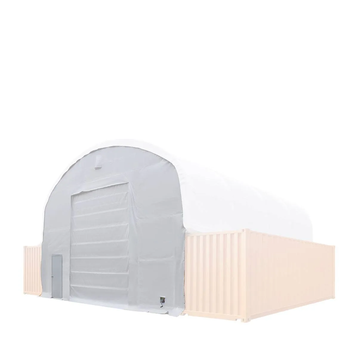 TMG Industrial Front End Wall Kit, Compatible with TMG-DT3020C and DT3040C container shelters installed with the high cube containers (9’6”), TMG-DT30FW9V