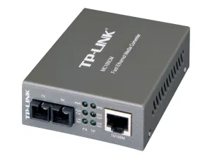 Tp-Link Mc100cm - Fiber Media Converter - 10Mb Lan, 100Mb Lan