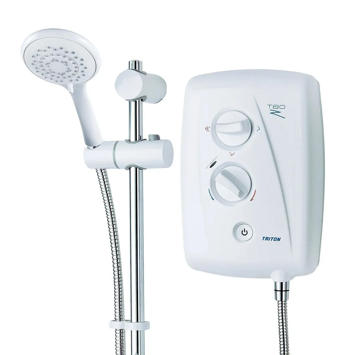 Triton T80Z Fast-Fit 10.5kW Electric Shower in White - SP8001ZFF