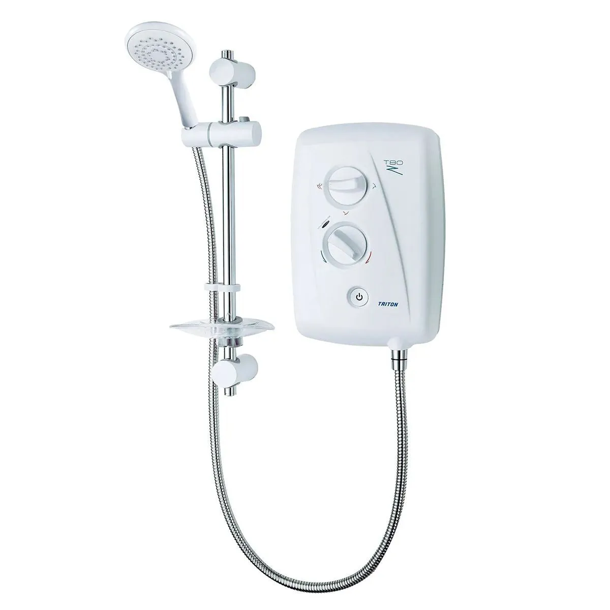 Triton T80Z Fast-Fit 10.5kW Electric Shower in White - SP8001ZFF