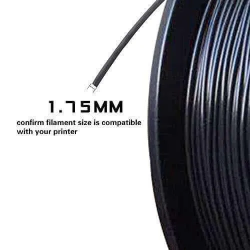 Tronxy ABS 3D Printer Filament 1kg Spool 1.75mm Black