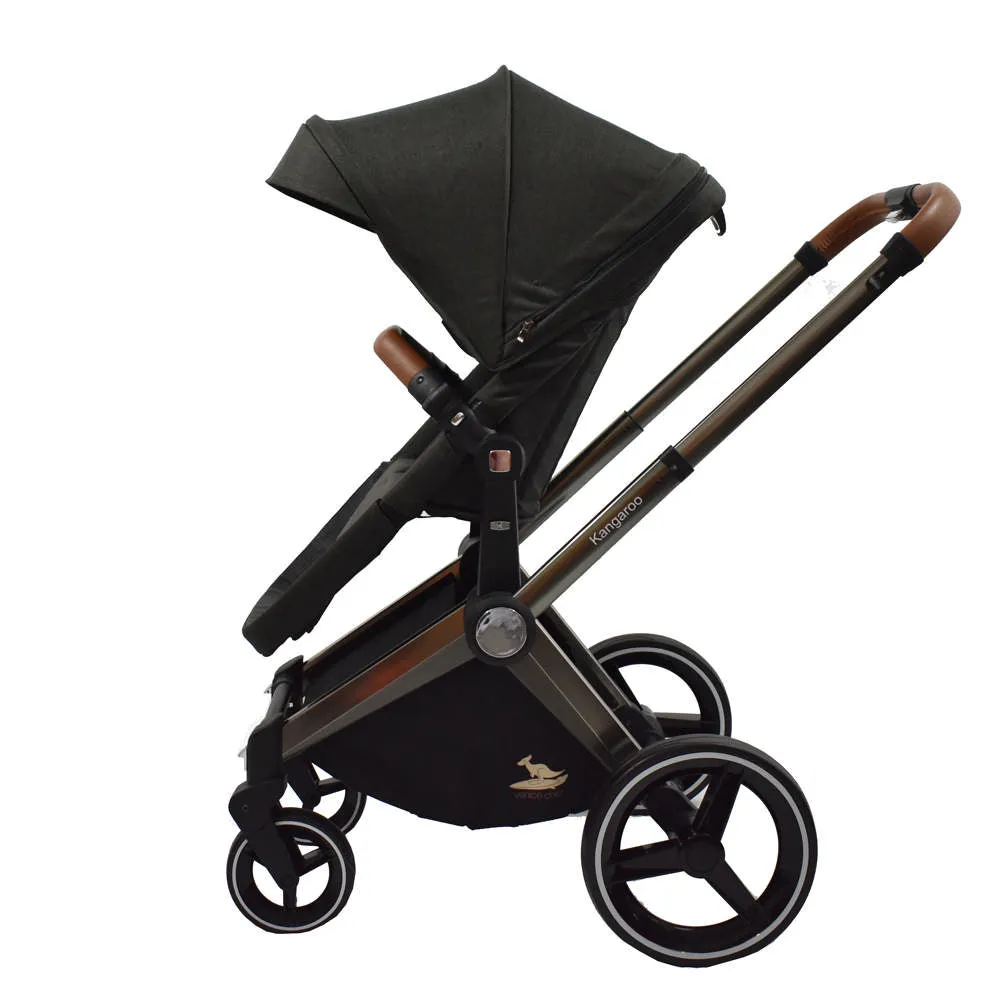 Venice Child Kangaroo Stroller - Charcoal