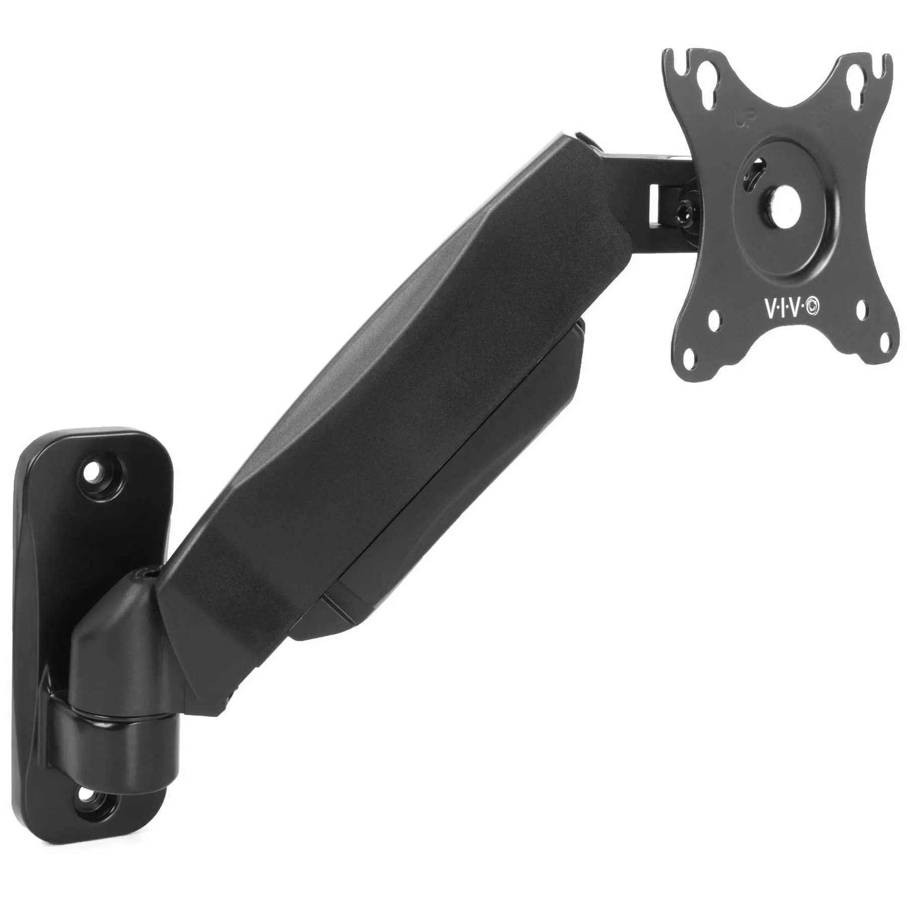 VIVO Pneumatic Arm Single Monitor Wall Mount, MOUNT-V001A