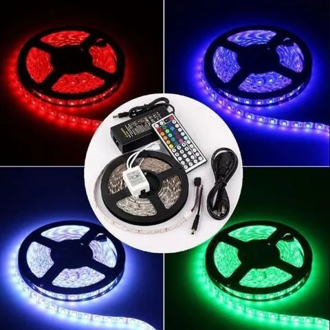 Wholesale 5M Long 300 Assorted LED Waterproof Strip Light 5050   Remote