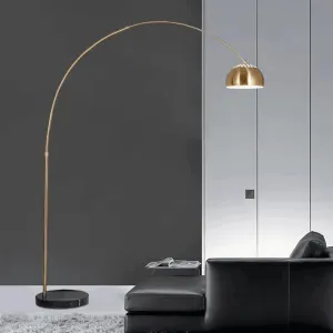 Wooden Twist Modern Slant Floor Lamp with Long Wire Sleek Design, Adjustable Standing Lamp for Living Room, Bedroom