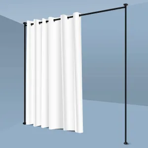 Zenfinit Curtain Divider Stand Freestanding Vertical Teon Stand